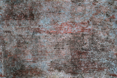 Seamless dirty grunge concrete cement wall texture background. Cement wall or floor inside empty building.