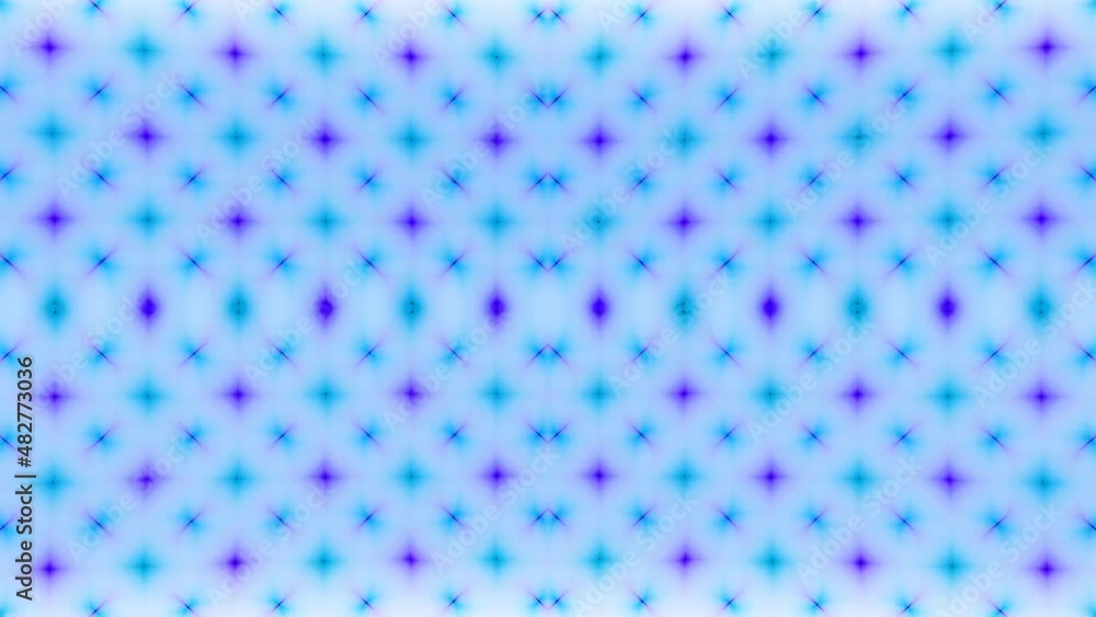 Blue cyan glowing star pattern background animation Blue cyan glowing star pattern background animation