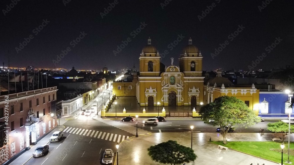 Naklejka premium view of the cathedral of st nicholas