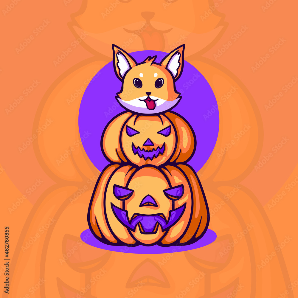 Fox Halloween Character Fox Halloween Character