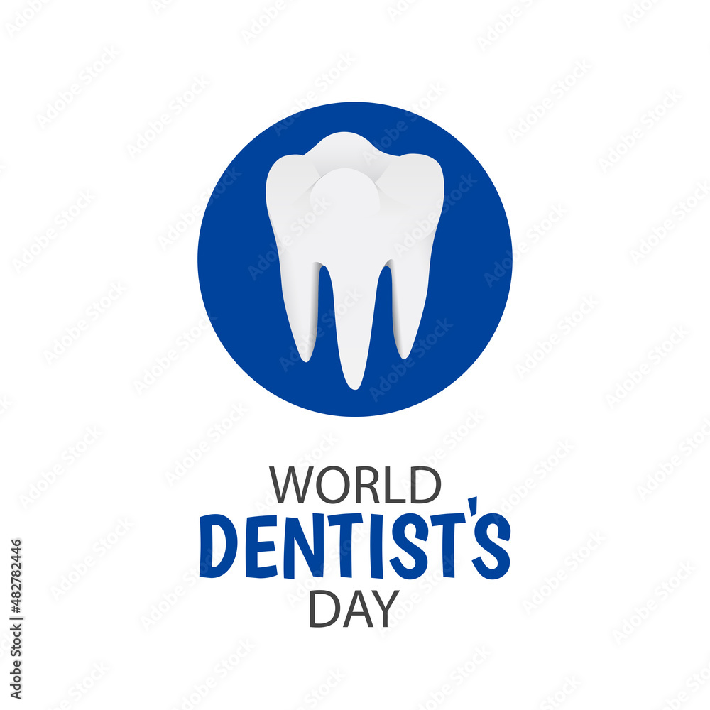 Vector Illustration of Dentist day. Simple icon.
Vector Illustration of Dentist day. Simple icon.