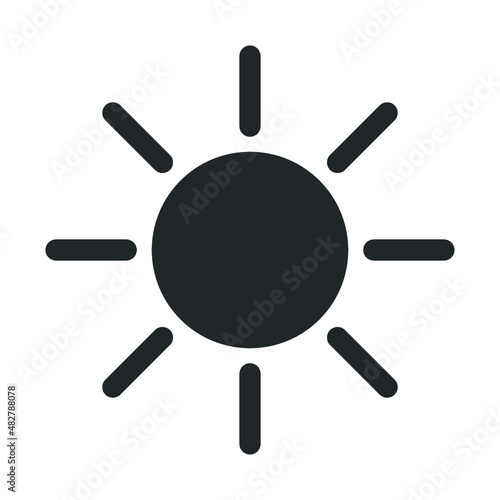 Sunny day icon