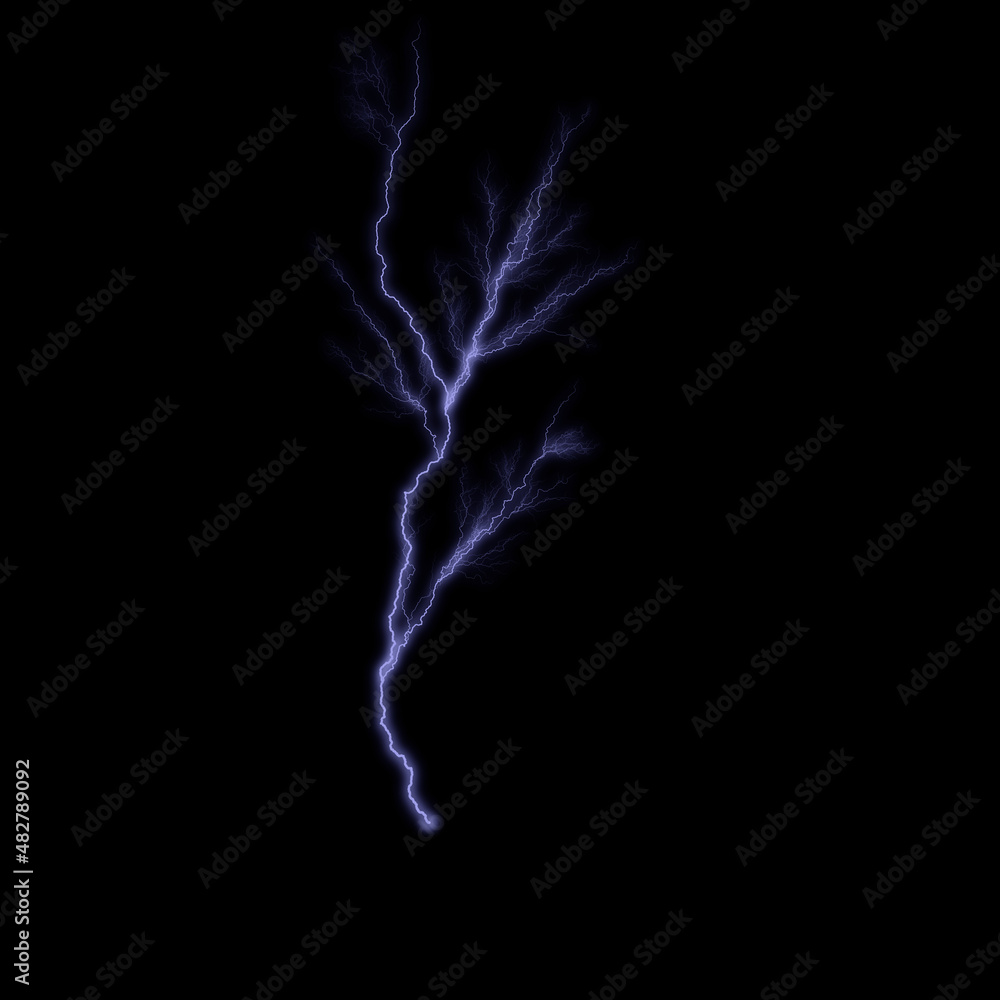 Lightnings, thunderbolt strikes during storm at night. Lightnings, thunderbolt strikes during storm at night.