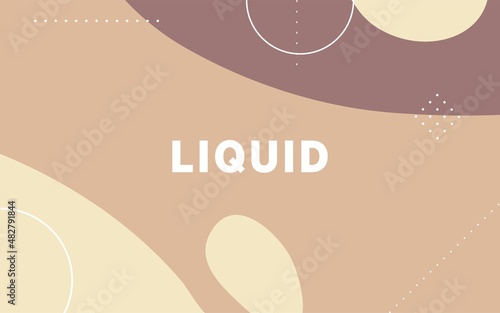modern abstract liquid color background banner design.