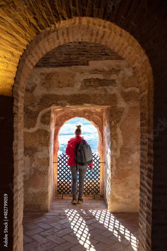 woman travel in Andalusia-Spain © M.studio