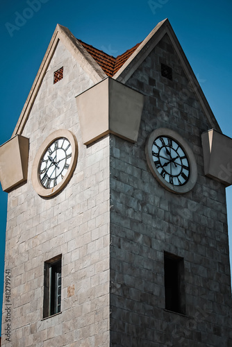 Old building facade