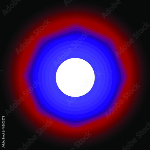 Colorful glowing antimatter abstract background-lao flag