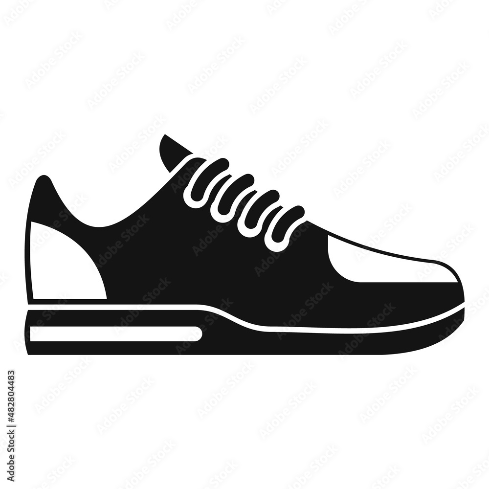 Sport shoe icon simple vector. Sport lifestyle Sport shoe icon simple vector. Sport lifestyle