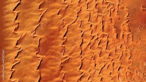 Apocalypse, metaphor of the end of the world,  abstract naturalistic video of the deserts of Africa from the air, from the abstract to the figurative,