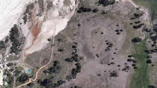 video of yellowstone national park mountains, valleys, waterfalls, united states