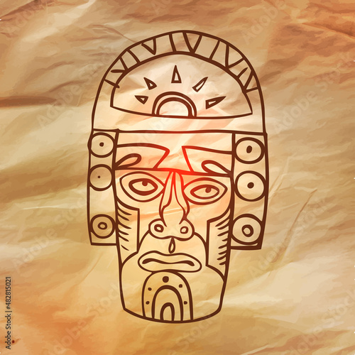 Fotografie Vintage Adventures: vector set. Design elements