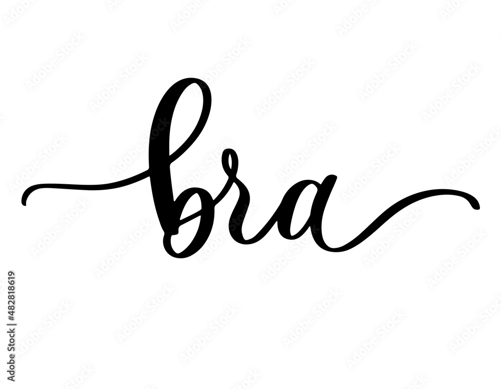 Bra lettering logo lady Lingerie Template. Bra lettering logo lady Lingerie Template.