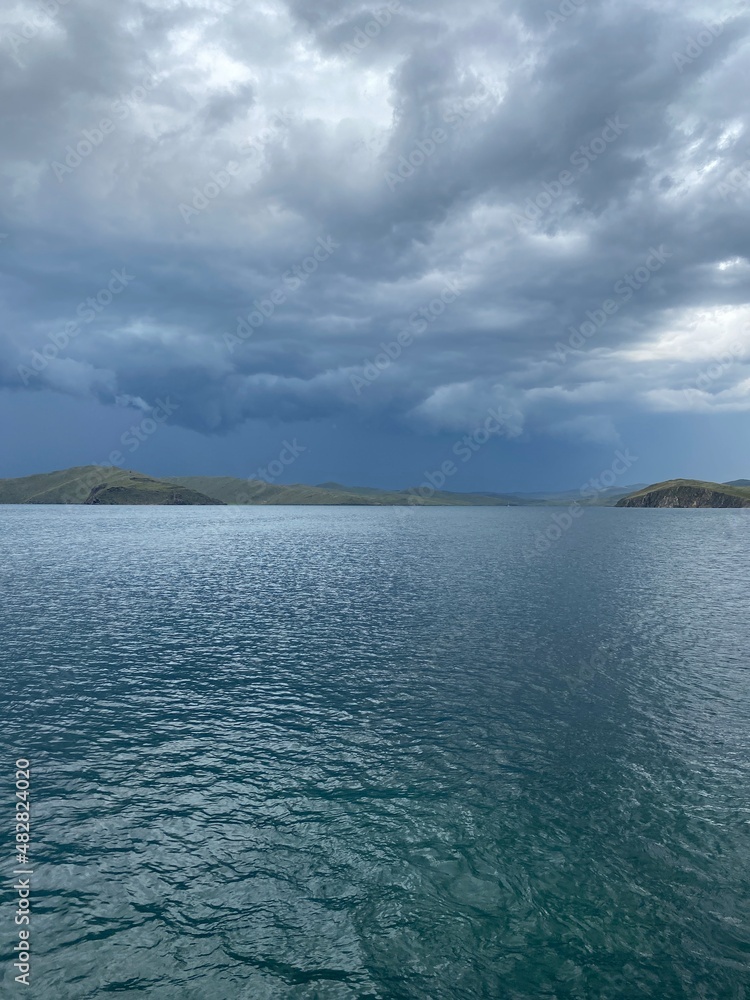 Lunch thunderstorm on Olkhon Island