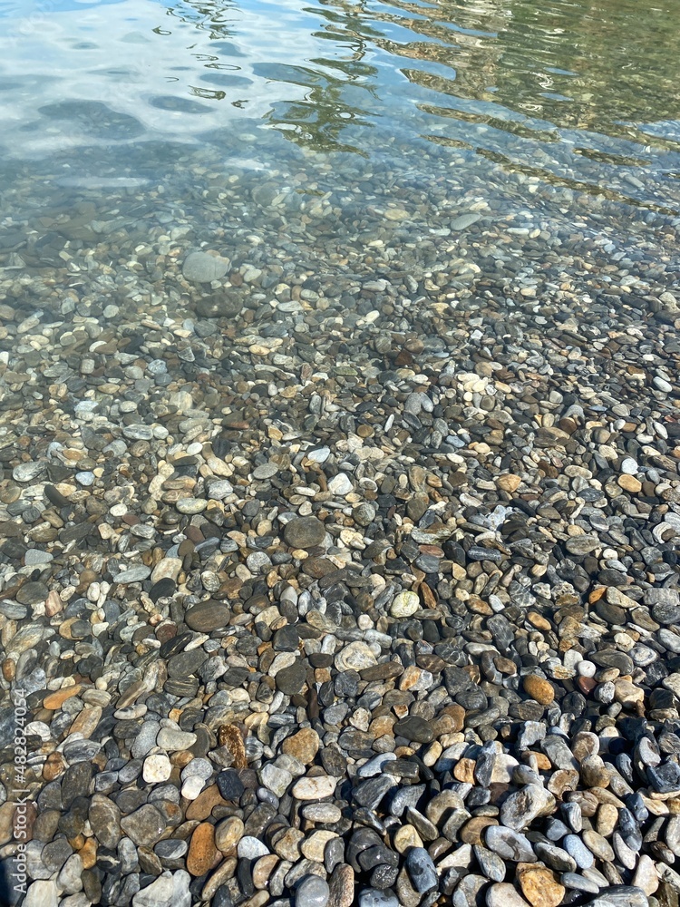 Clear water of Lake Baikal Clear water of Lake Baikal