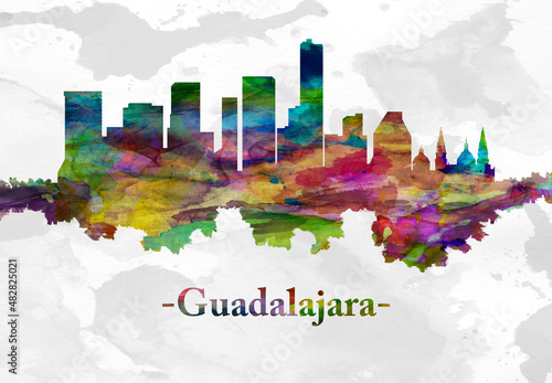 Guadalajara Mexico skyline