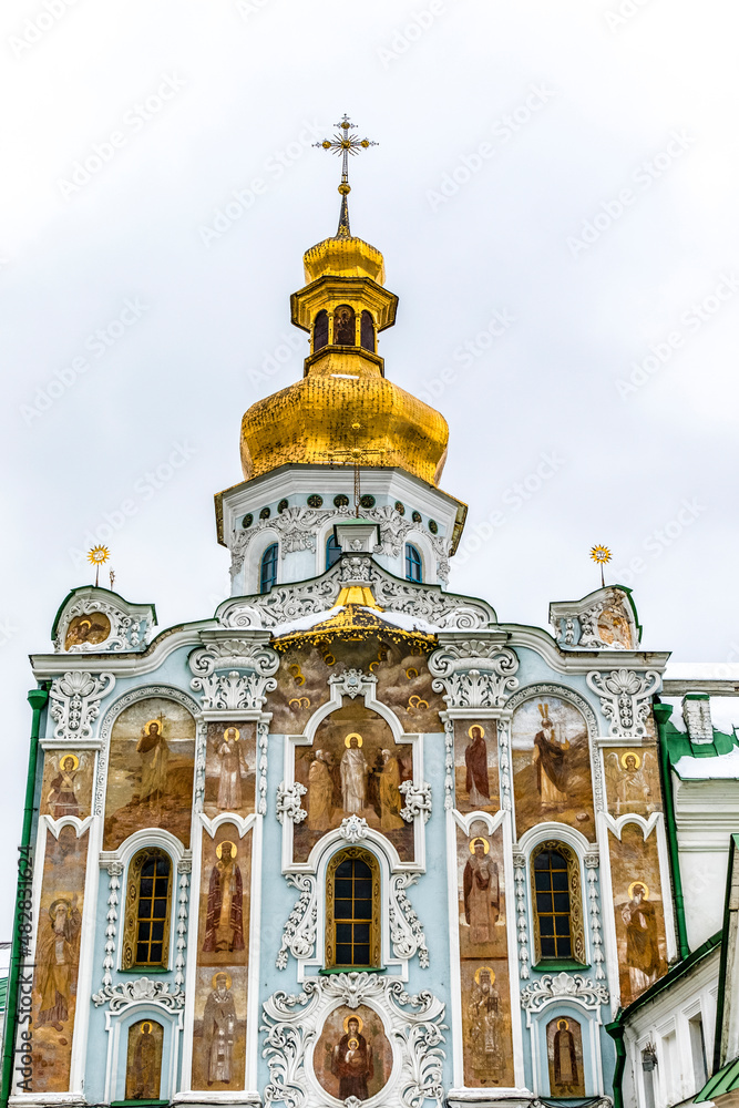 Gate church of the Trinity (12th-18th century), Upper Lavra, Kiev, Ukraine