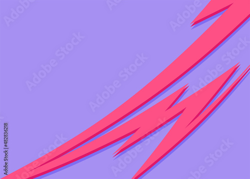 Abstract background with spikes and zigzag line pattern and some copy space area