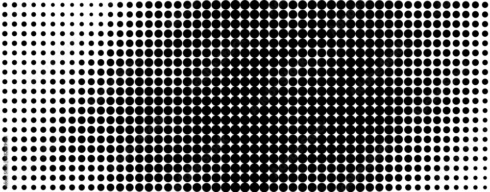abstract background with halftone dot comic art