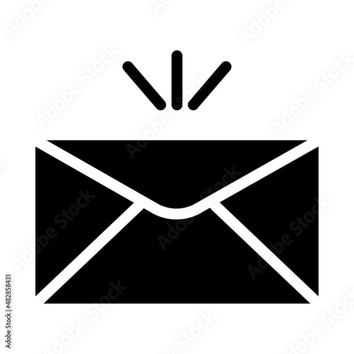 This email icon can be used in various designs, both formal and non-formal. Suitable also used for designs themed business, marketplace and others.