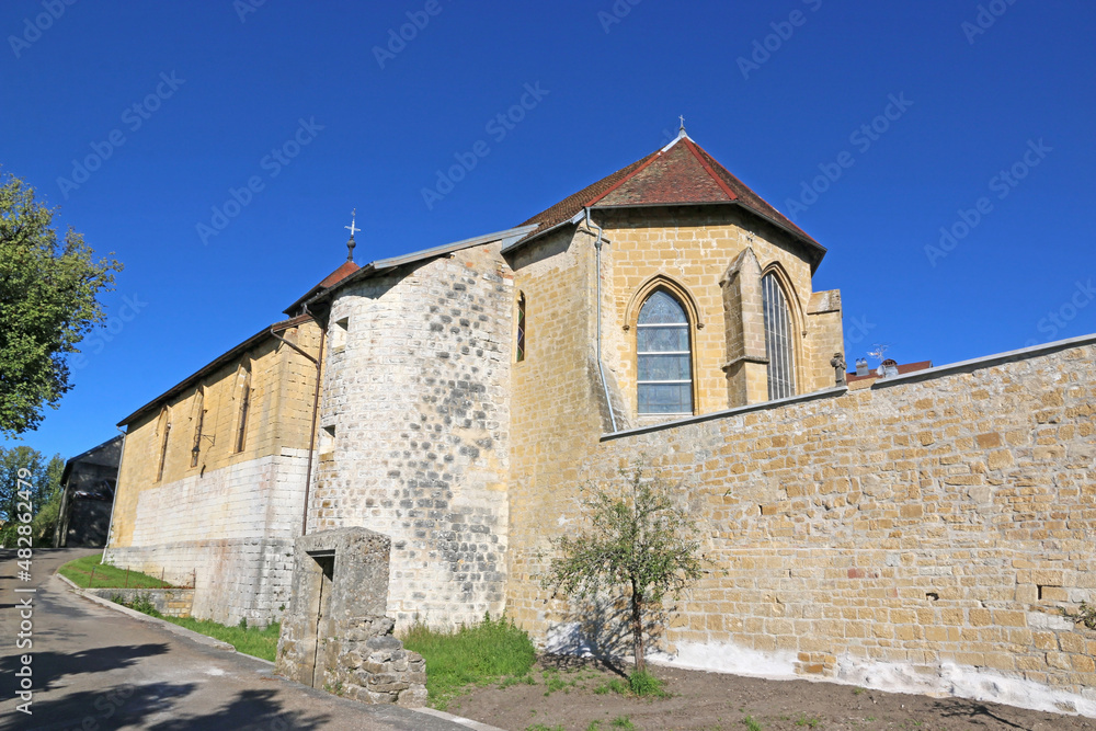 Fototapeta premium Saint Antoine Church in Nozeroy, France 