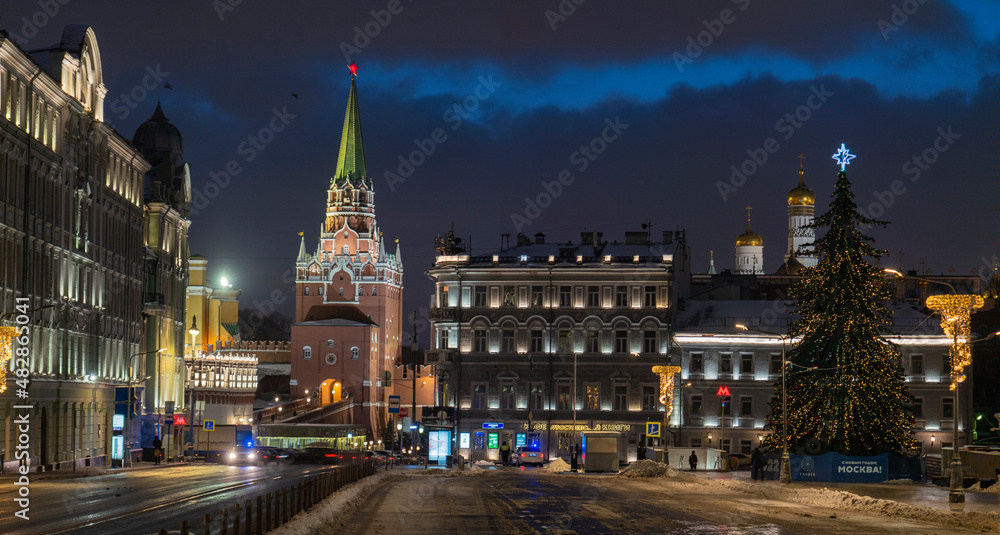 The center of Moscow.