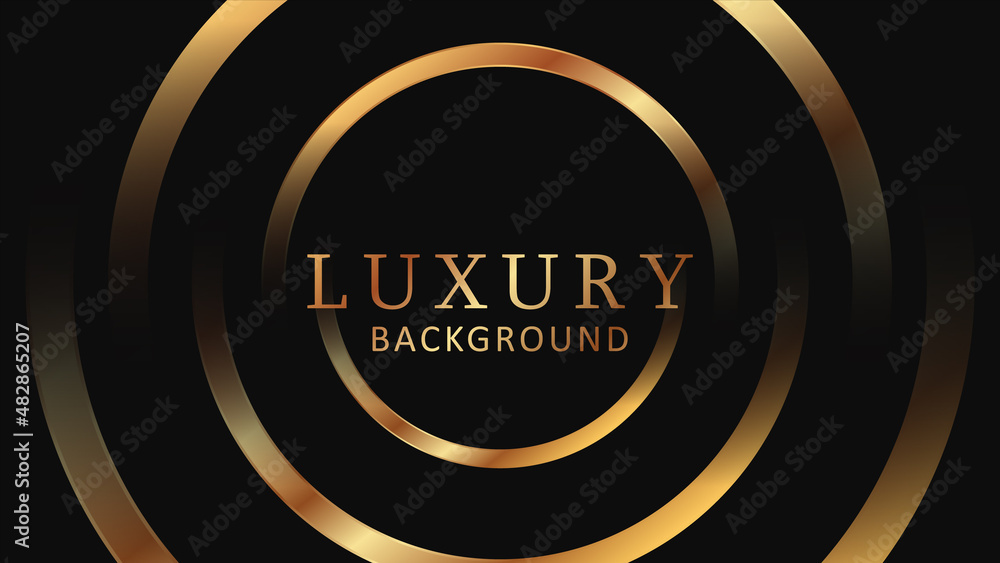 Black and gold premium background. Luxury vector design Stock Vector ...