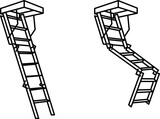 Pull Down Ladder attic icon