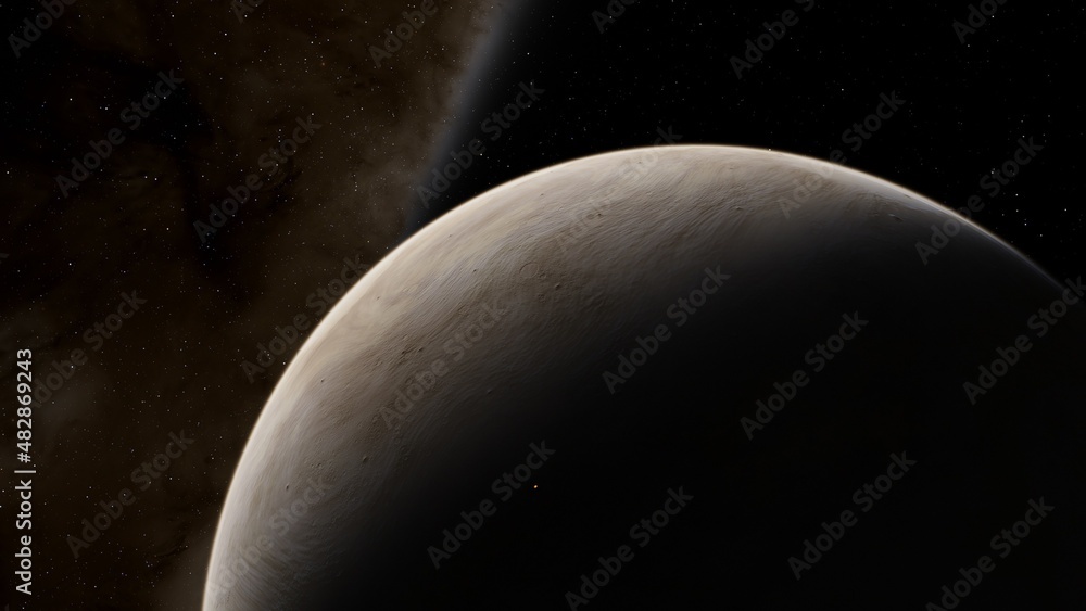 Abstract planets and space background Abstract planets and space background