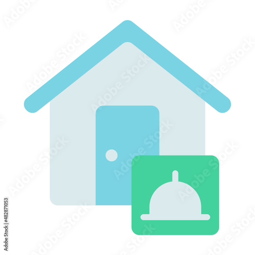 house flat icon