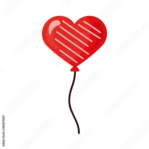 heart balloon helium