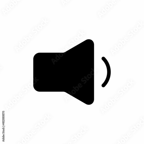 Speaker Icon Design Vector Logo Template Illustration Sign And Symbol