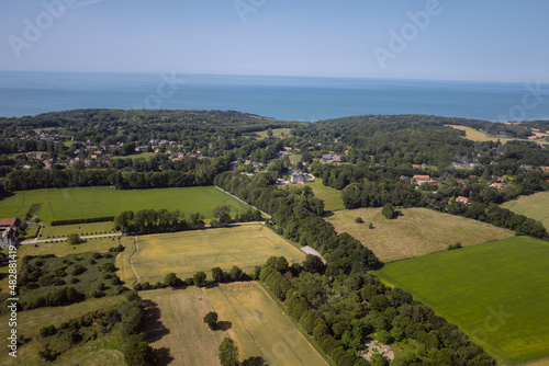 Wallpaper Mural Campagne vue du ciel Torontodigital.ca