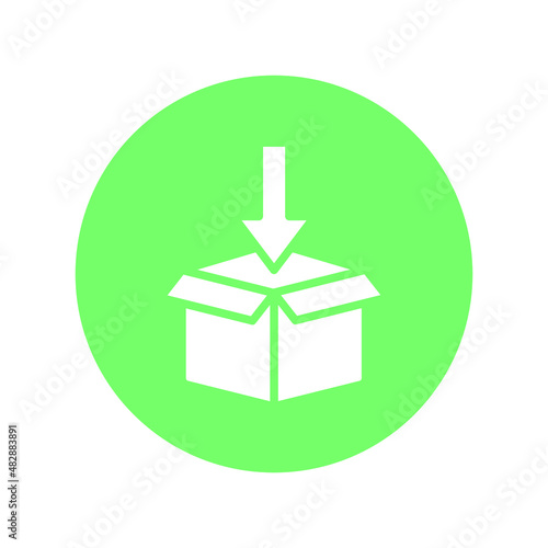 Download box Vector icon which is suitable for commercial work and easily modify or edit it