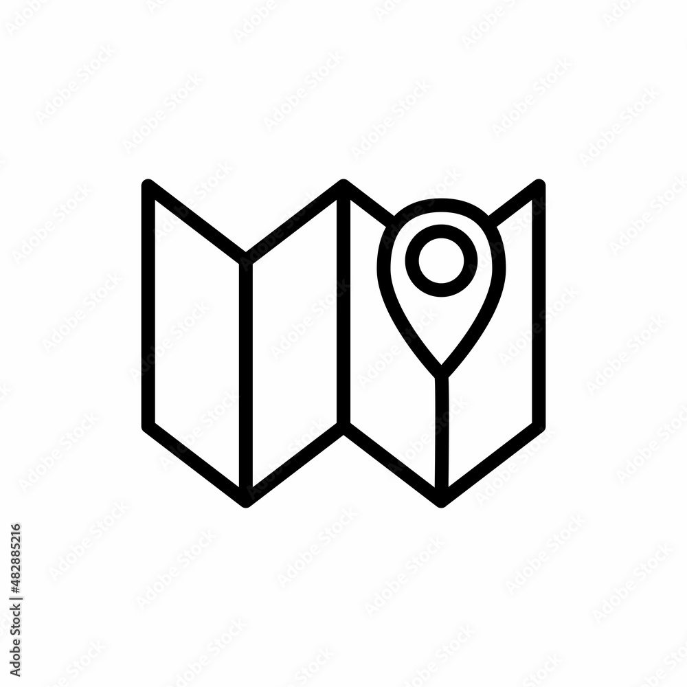 Map Location Icon Design Vector Logo Template Illustration Sign And Symbol Map Location Icon Design Vector Logo Template Illustration Sign And Symbol