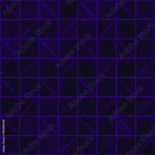 Purple square ceramic tile funky wallpaper