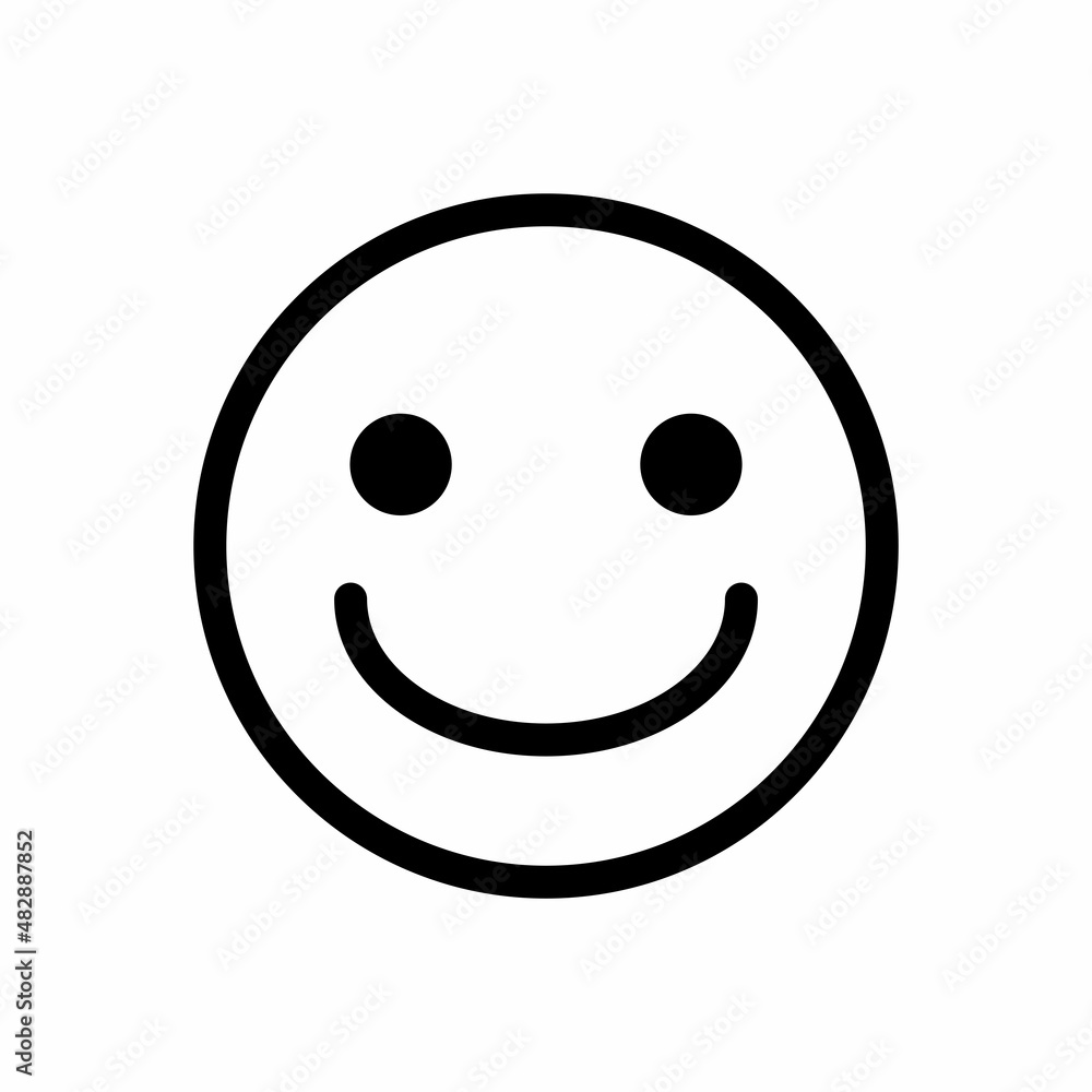 Smile Emoticon Design Vector Logo Template Illustration Sign And Symbol Smile Emoticon Design Vector Logo Template Illustration Sign And Symbol