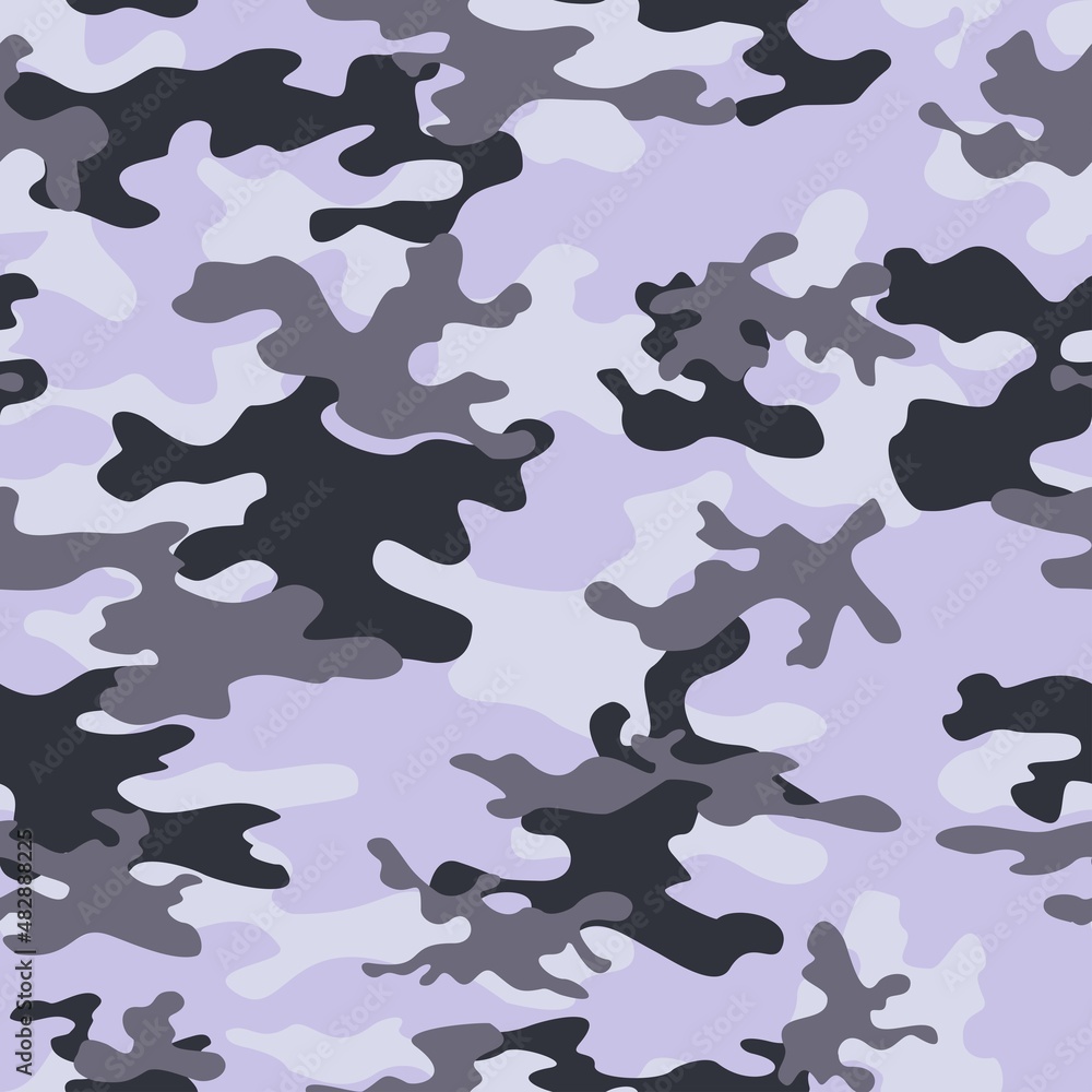 Vecteur Stock Urban camouflage seamless pattern. Vector army texture. EPS |  Adobe Stock