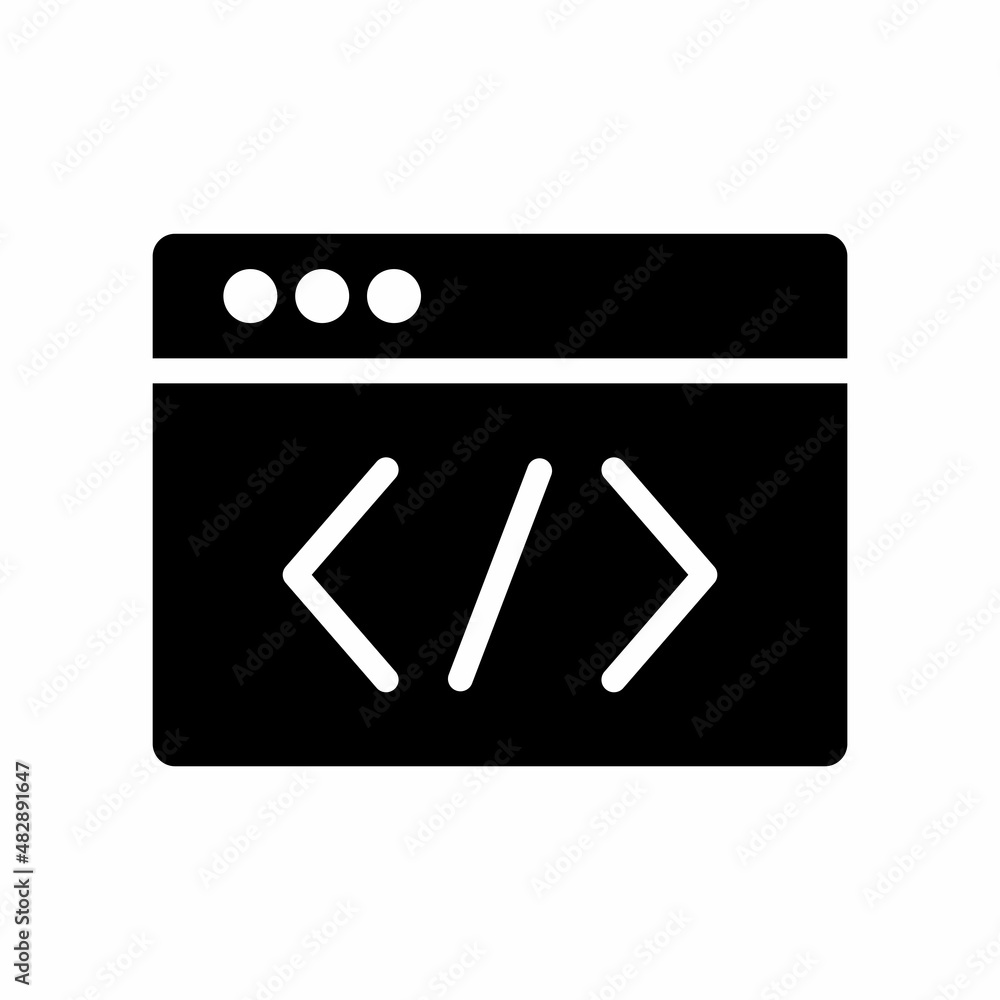 Code Icon Design Vector Logo Template Illustration Sign And Symbol Code Icon Design Vector Logo Template Illustration Sign And Symbol
