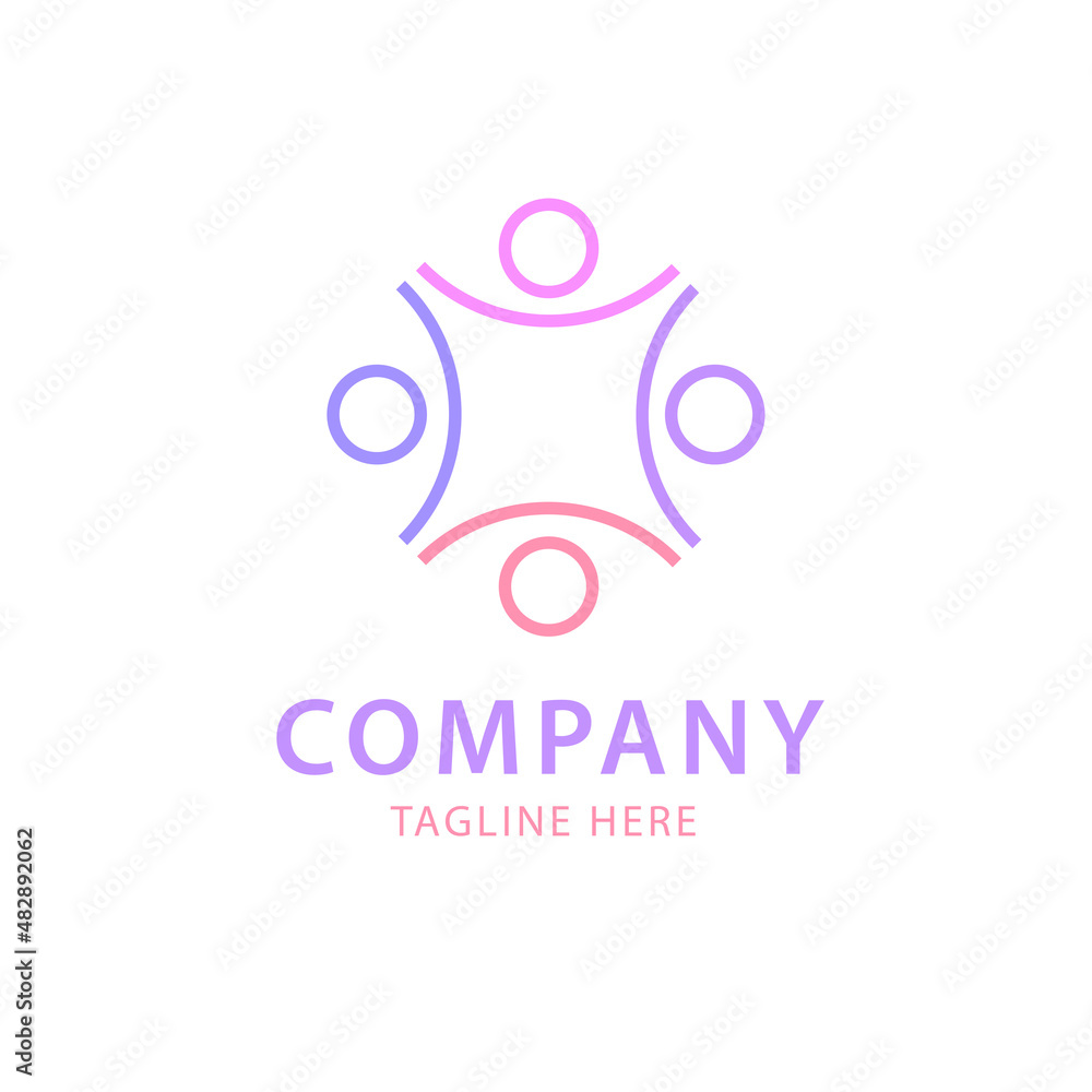 A Child Team Logo Colorful and File Editable A Child Team Logo Colorful and File Editable