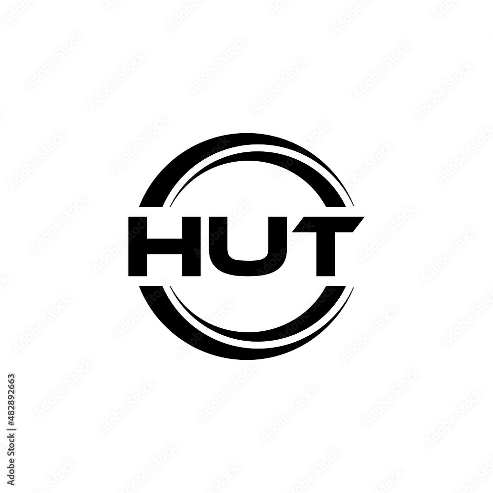 HUT letter logo design with white background in illustrator, vector logo modern alphabet font overlap style. calligraphy designs for logo, Poster, Invitation, etc. HUT letter logo design with white background in illustrator, vector logo modern alphabet font overlap style. calligraphy designs for logo, Poster, Invitation, etc.