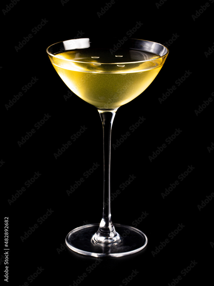 glass of martini glass of martini
