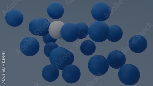 blue background