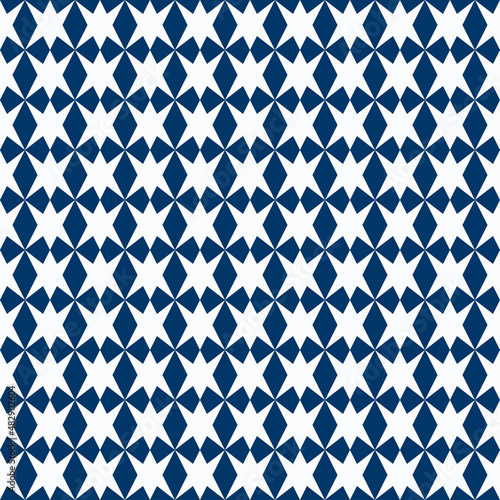 Abstract seamless geometric pattern of arrows and diagonals. Vector illustration