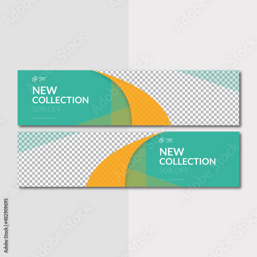Business sale linkedin banner template	
