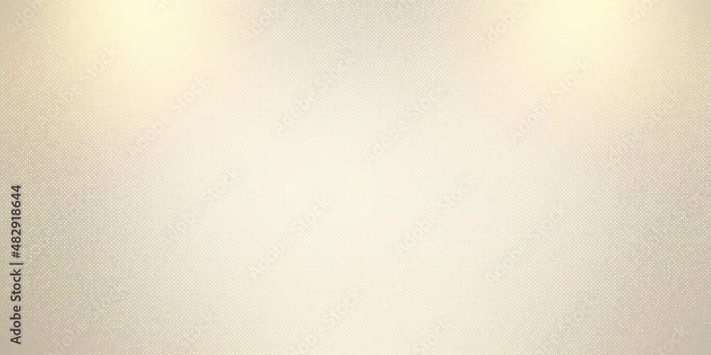 Canvas effect pastel beige textured banner. Empty light background. Diffused lights on top. Canvas effect pastel beige textured banner. Empty light background. Diffused lights on top.