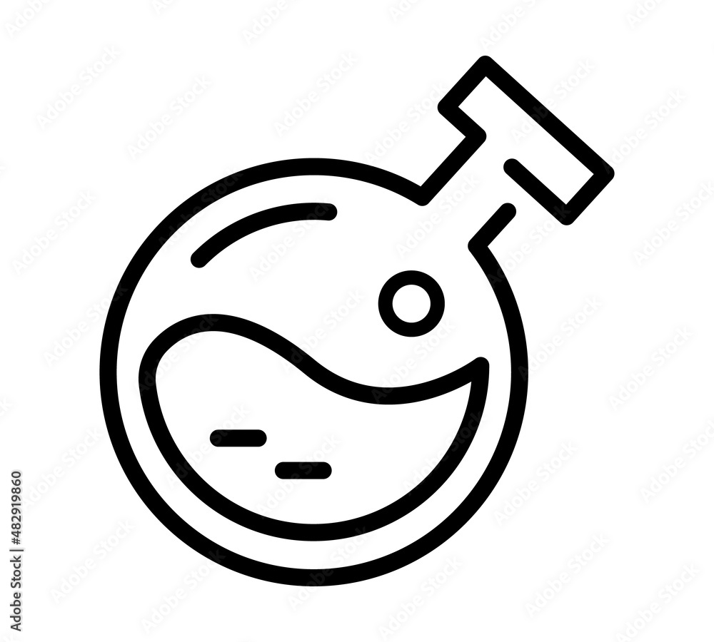 Test tube flat icon. Pictogram for web. Line stroke. Isolated on white background. Chemistry icons vector eps10 Test tube flat icon. Pictogram for web. Line stroke. Isolated on white background. Chemistry icons vector eps10