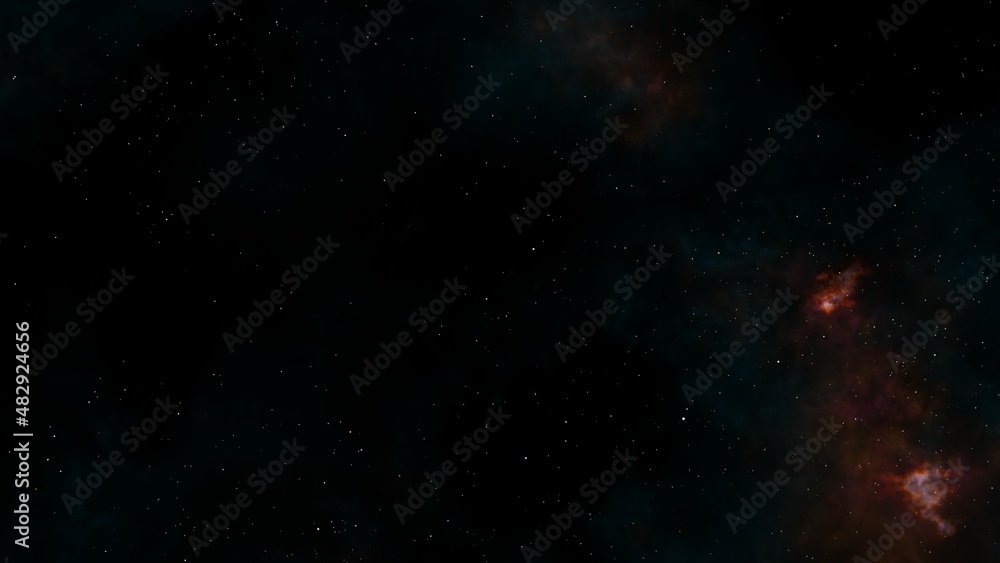 Obraz premium Nebula and galaxies in space. Etherial Image of the Heavens. star particle motion. starlight nebula in galaxy at universe