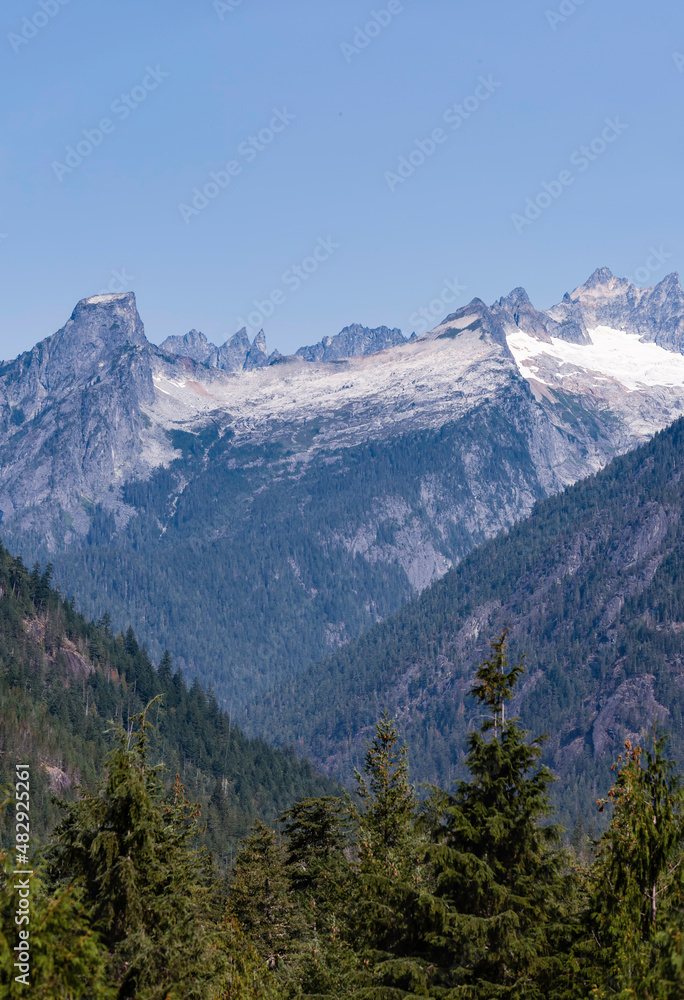 Snowy Peak in the North Cascades