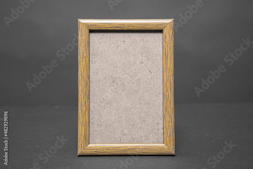 frame on wood
