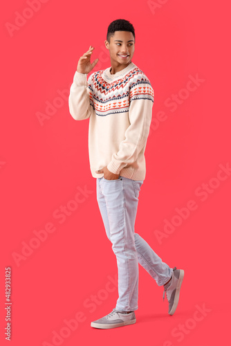Handsome African-American g...